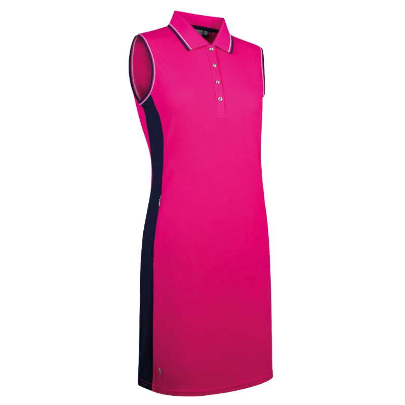 Glenmuir Ladies Steffi Lurex Tipped Performance Golf Dress Sale